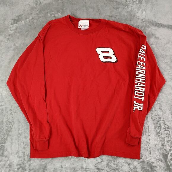 VTG Competitors View Dale Earnhardt Bud Racing streetwear long sleeve mens M - Picture 1 of 8